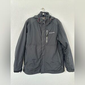 Columbia Men’s Large Omni-tech Omni-heat Reflective Interchange 3-in-1 Jacket